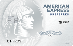 Amex EveryDay Preferred Credit Card front view