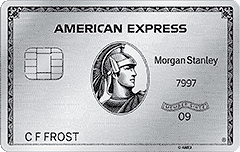 The Platinum Card from American Express Exclusively for Morgan Stanley