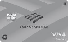 Bank of America Unlimited Cash Rewards card art from Bankrate