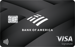 Bank of America Premium Rewards credit card vertical art