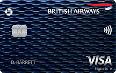 British Airways Visa Signature card image from PointsNav