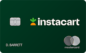 Instacart Mastercard card art from Upgraded Points review
