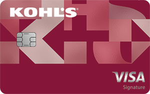 Kohl's Rewards® Visa card art from issuer website