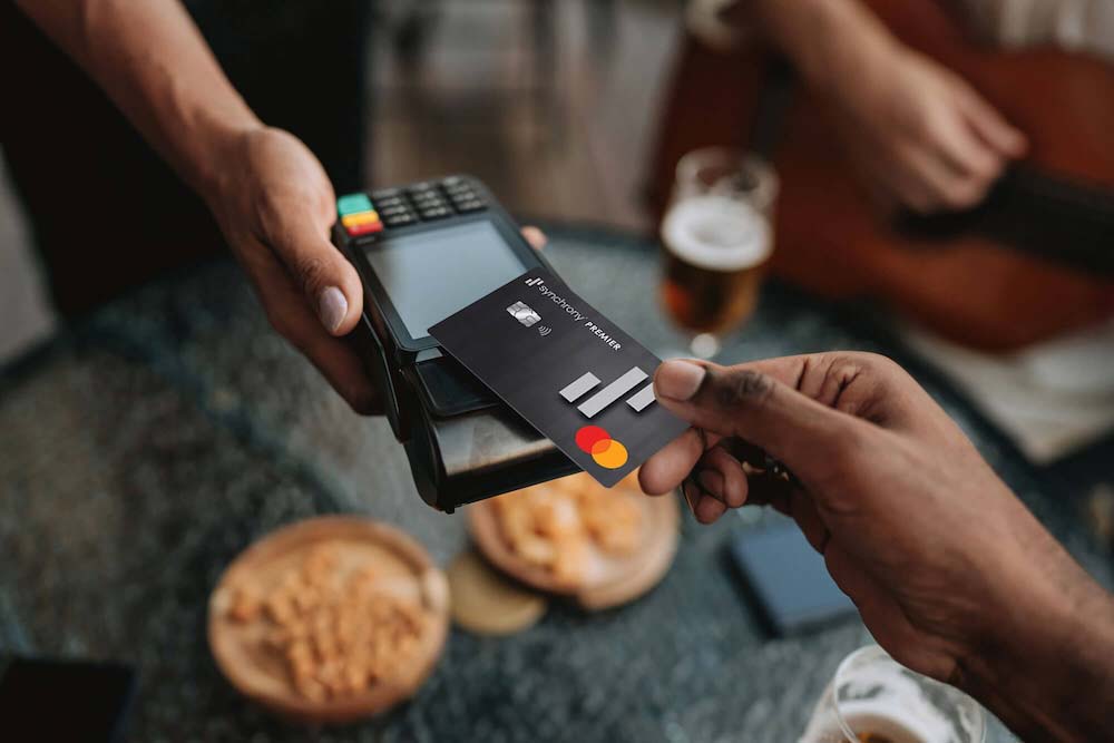 Synchrony Preferred Mastercard® card art from issuer website