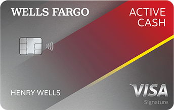 Wells Fargo Active Cash card art from benefits guide