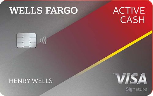 Wells Fargo Active Cash card image from WalletHub