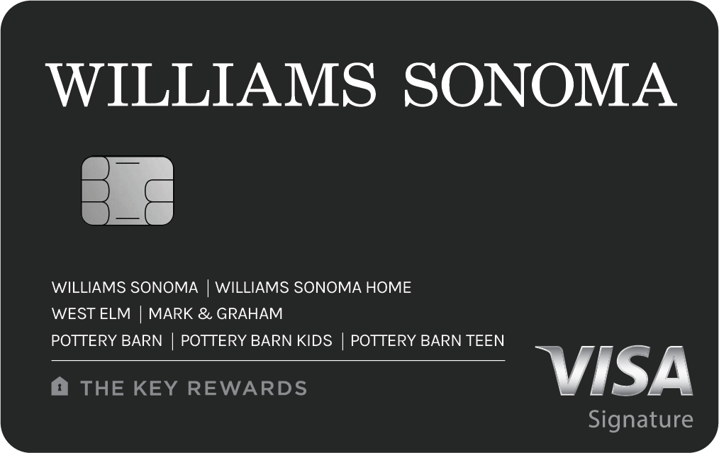 Williams Sonoma Key Rewards Visa